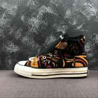 Converse x UNDEFEATED Chuck 70 Black Yellow White 162881C