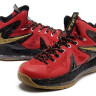 LeBron 10 X PS Elite red/black/gold