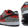 Nike Dunk Sb low grey/red/black