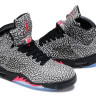 Air Jordan 5 Retro 3Lab5 Elephant Print red