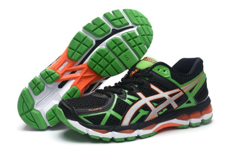 ASICS GEL KAYANO 21 black/green