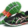 ASICS GEL KAYANO 21 black/green