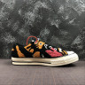 Converse x UNDEFEATED Chuck 70 LOW Black White Yellow 162981C
