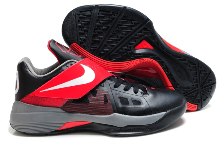 Nike Zoom Kevin Durant IV (4) Black/Re?d