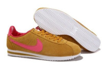 cortez женские Suede chamois/pink