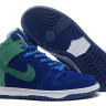 Nike Dunk High blue/green/white