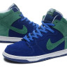 Nike Dunk High blue/green/white