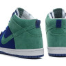 Nike Dunk High blue/green/white