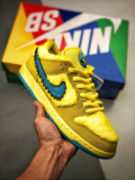 GRATEFUL DEAD X NIKE SB DUNK LOW PRO OPTI YELLOW CJ5378-700