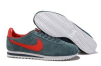cortez женские Suede gray/red