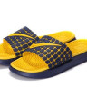 Тапочки nike yellow/blue