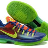 Nike KD 5 blue/green/red