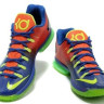 Nike KD 5 blue/green/red