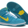 Nike Dunk High skyblue/yellow/white
