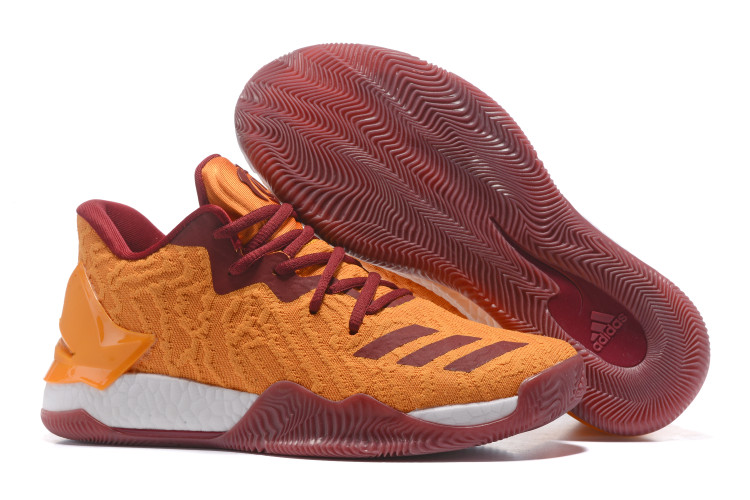 Adidas D Rose 7 Boost Low Orange/Dark red