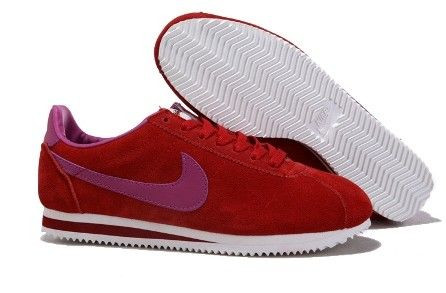 cortez женские Suede red/pink