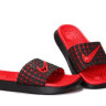 Тапочки nike red/black
