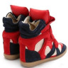 Isabel Marant Bekett sneakers red/blue/white