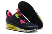 Air Max 90 Sneakerboot black/pink/volt/yellow