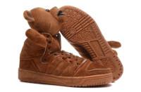 adidas jeremy scott bear-Brown