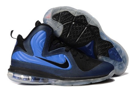 Nike Air Max Lebron 9 Foamposite Lite black-blue