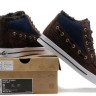 Nike Sweet lether мех (brown,blue)