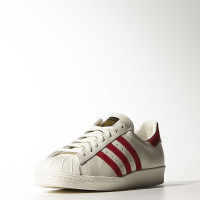 Adidas Superstar 80s white/red