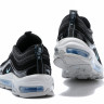 Nike Air Max 97 black lacquered  white blue