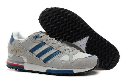 adidas zx 750 gray/blue/black/red
