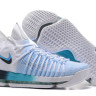 Nike Zoom KD 9 Elite White Blue Gradient 
