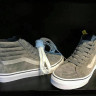 vans sk8 hi reissue zip grey