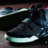 Nike Air Yeezy 2 (Black/Solar Red)