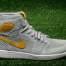 Air Jordan 1 Retro High Flyknit Wolf Grey