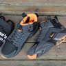 NIKE HUARACHE ACRONYM MID black/orange