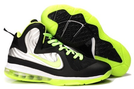 Nike Air Max Lebron 9 Foamposite Lite black/grey/green