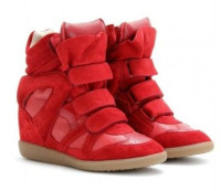Isabel Marant Bekett sneakers red