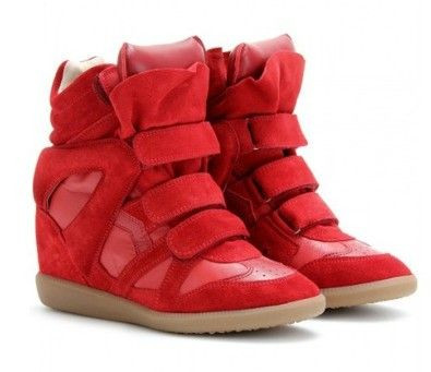 Isabel Marant Bekett sneakers red