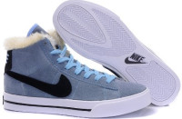 Nike blaze Hi мех (blue)