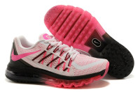 Air max 2015 white/black/pink