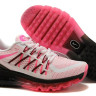 Air max 2015 white/black/pink