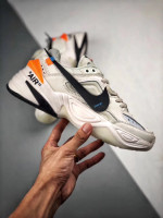 Nike M2K Tekno x Off White Orange