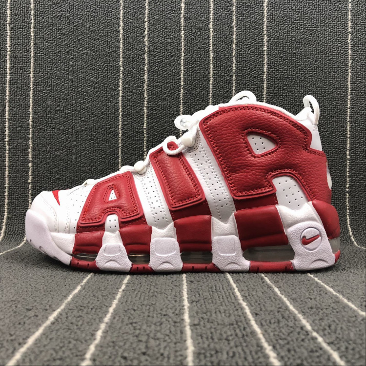 NIKE Air More UPTEMPO '96 PRM 414962-100 Red \ White