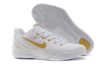 Kobe 9 low EM White/Gold