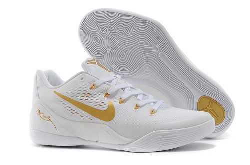 Kobe 9 low EM White/Gold