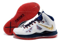 LeBron James X (10) (white blue red)