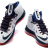 LeBron James X (10) (white blue red)