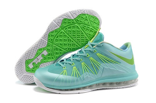 LeBron James X 10 low electric blue