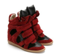 Isabel Marant Bekett sneakers black/red