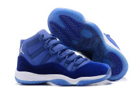Air Jordan 11 Velvet Royal Blue-White
