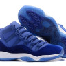 Air Jordan 11 Velvet Royal Blue-White